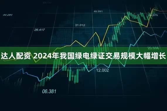 达人配资 2024年我国绿电绿证交易规模大幅增长